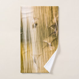 Vliegende zeegarren - abstract handdoek