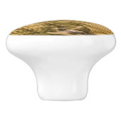 Vliegende zeegarren - abstract keramische knop (Zijkant)