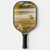 Vliegende zeegarren - abstract pickleball paddle (Achterkant)