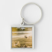 Vliegende zeegarren - abstract sleutelhanger (Voorkant)