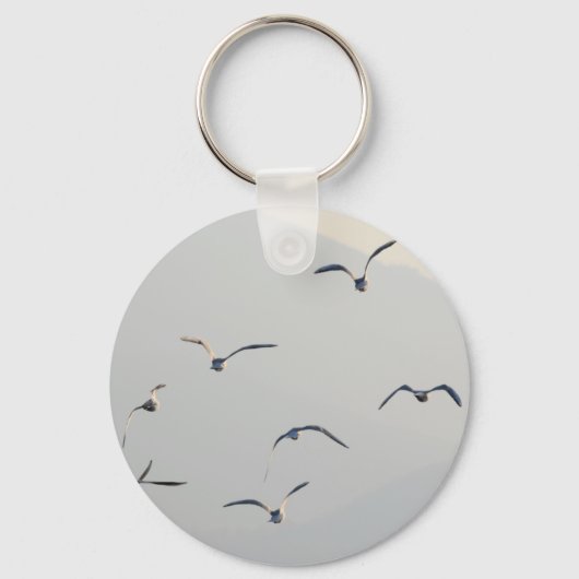 Vliegende zeegarren sleutelhanger (Achterkant)