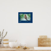 Vliegende zeemeermin uit het Poster Fantasy (Keuken)