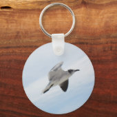 Vliegende zeemeeuw sleutelhanger (Voorkant)