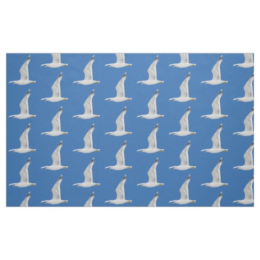 Vliegende zeemeeuw stof (Fat Quarter)