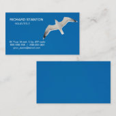 Vliegende zeemeeuw visitekaartje (Voorkant / Achterkant)