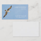 Vliegende zeemeeuw visitekaartje (Voorkant / Achterkant)