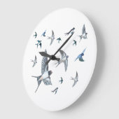 Vliegende zwanenkuikens grote klok (Hoek)