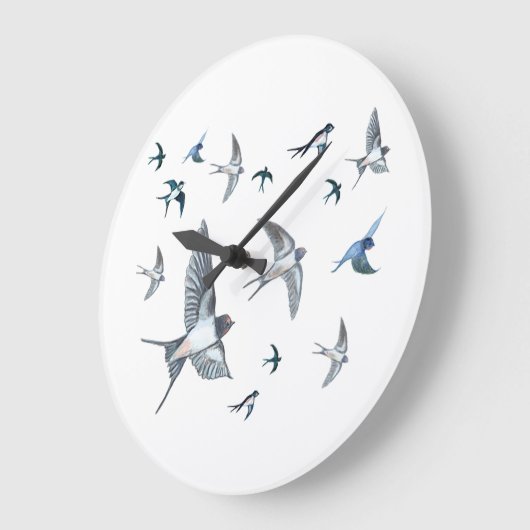 Vliegende zwanenkuikens grote klok (Hoek)