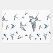 Vliegende zwanenkuikens inpakpapier vel (Voorkant 2)