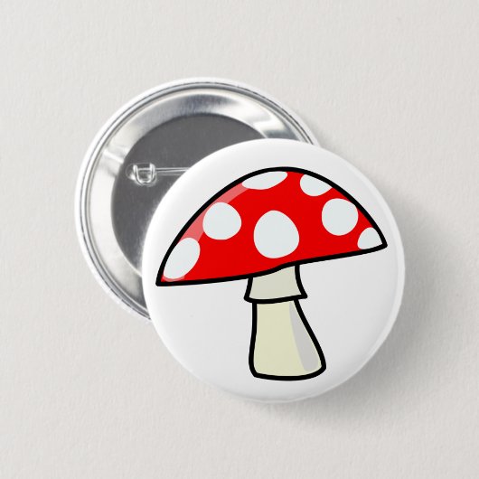 VliegendMachenderplz Ronde Button 5,7 Cm (Voorkant /achterkant)