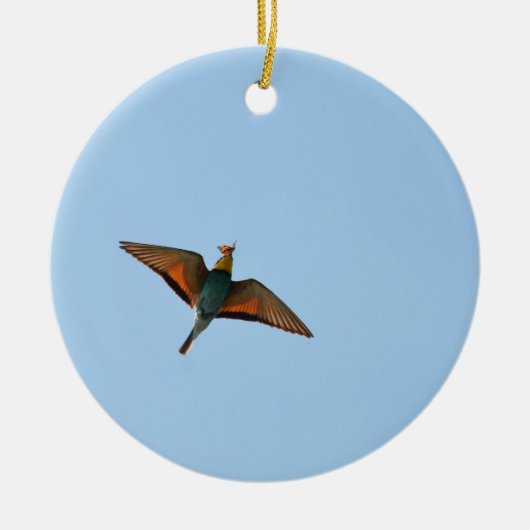 Vliegenvanger Keramisch Ornament (Voorkant)