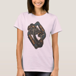 Vliegenzwam Botanische Cottagecore  T-shirt