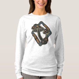 Vliegenzwam Botanische Cottagecore  T-shirt