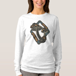 Vliegenzwam Botanische Cottagecore  T-shirt