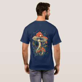 Vliegenzwam Botanische Cottagecore T-shirt