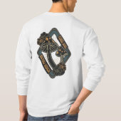 Vliegenzwam Botanische Cottagecore T-shirt (Achterkant)