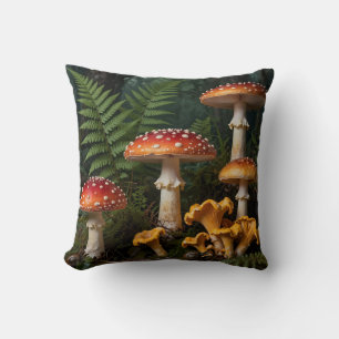 Vliegenzwam Paddenstoelen Bos Botanisch Kussen