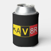 Vlieger - AV8R -  Blikjeskoeler (Blikje Voorkant)