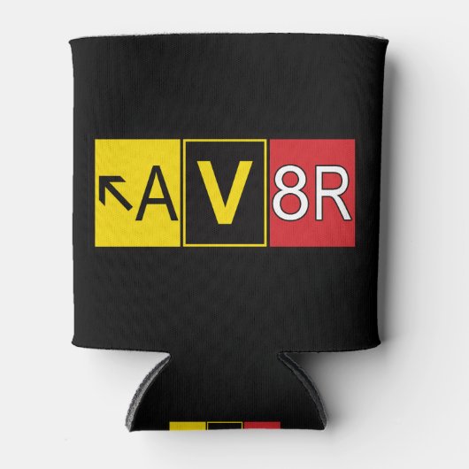 Vlieger - AV8R -  Blikjeskoeler (Voorkant)