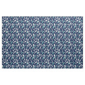Vlieger Boarding Blauw Wit Patroon Stof (Fat Quarter)