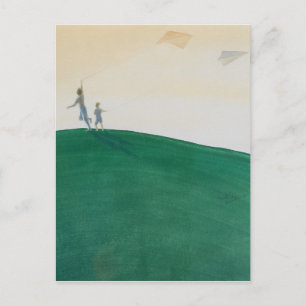 Vlieger die 2000 vliegen briefkaart