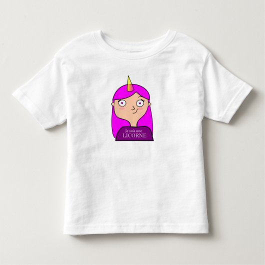 Vlieger Ik ben een eenhoorn Kinder Shirts (Voorkant)