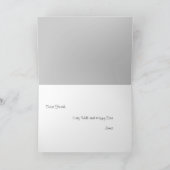 vlieger-Kind Feestdagen Kaart (Binnen)