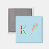 Vlieger magneet (Voorkant / Achterkant)