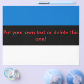 Vlieger met de vlag van Estland Flyer (Enkel)