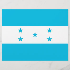 Vlieger met de vlag van Honduras Flyer