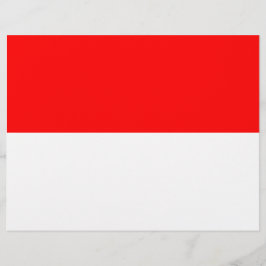 Vlieger met de vlag van Indonesië Flyer