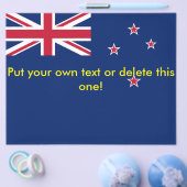 Vlieger met de vlag van Nieuw-Zeeland Flyer (Enkel)