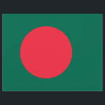 Vlieger met vlag van Bangladesh Flyer<br><div class="desc">Vier het levendige erfgoed van Bangladesh met onze exclusieve flyer met de vlag van Bangladesh! Ontworpen om een gedurfde uitspraak te doen, toont deze flyer het iconische rood en groen van de vlag van Bangladesh, prachtig gedrukt om de essentie van nationale trots vast te leggen. Perfect voor het promoten van...</div>