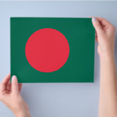 Vlieger met vlag van Bangladesh Flyer (Hand)