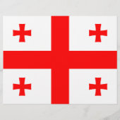 Vlieger met vlag van Georgië Flyer (Achterkant)