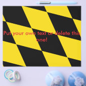 Vlieger met vlag van München, Beieren Flyer (Enkel)