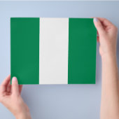 Vlieger met vlag van Nigeria Flyer (Hand)