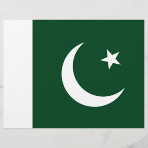 Vlieger met vlag van Pakistan Flyer