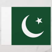Vlieger met vlag van Pakistan Flyer (Achterkant)