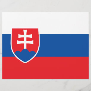 Vlieger met vlag van Slowakije Flyer