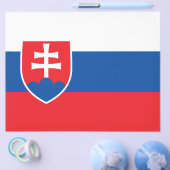 Vlieger met vlag van Slowakije Flyer (Enkel)