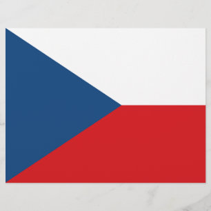 Vlieger met vlag van Tsjechië Flyer