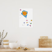 vlieger poster (Keuken)