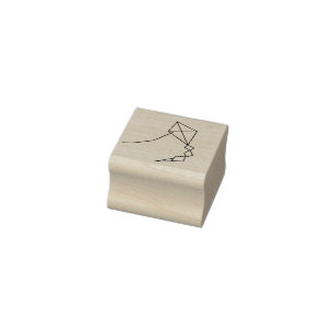 vlieger rubberen stempel