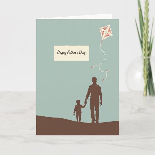 Vlieger Vadersdag kaart (Voorkant)