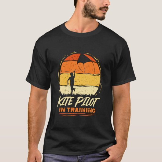 Vlieger Vliegerpiloot in Opleiding T-shirt (Voorkant)