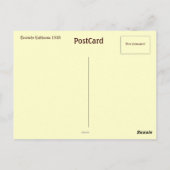 Vliegerei 1939 briefkaart (Achterkant)