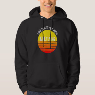 Vliegeren Het leven is beter met vliegeren Hoodie