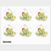 Vliegeren Ronde Sticker (Vel)