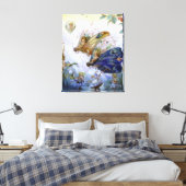 vliegers canvas afdruk (Insitu (Slaapkamer))